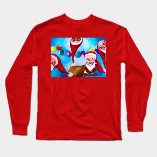 Santa clause group Long Sleeve T-Shirt